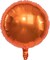 30pcs 18 Inch Orange Round Mylar Foil Balloons – Self-Sealing Helium Supported Balloons for Halloween, Graduation, Thanksgiving, Fall & Party Decorations